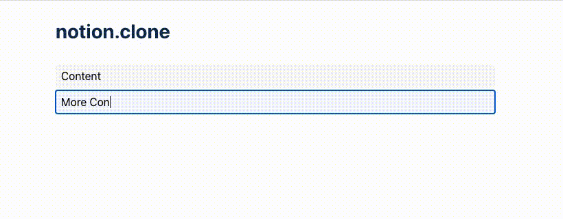 Notion Clone React