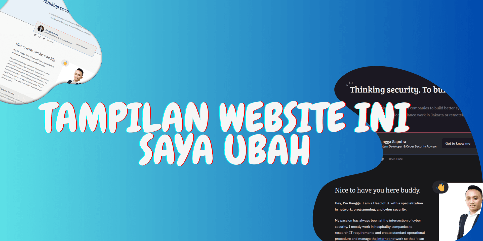 Cara Saya Merancang Ulang Website Ini
